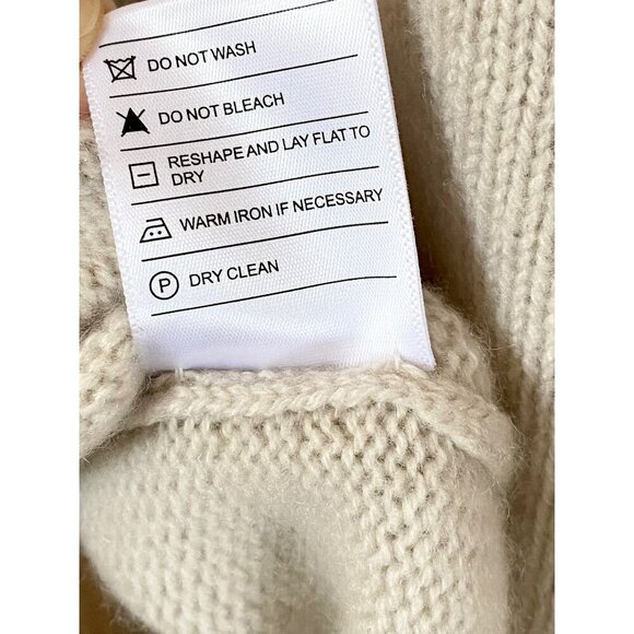 Lucchese Astrid Cashmere Hoodie Pullover Sweater Fog sz XS NWT - Picture 9 of 9